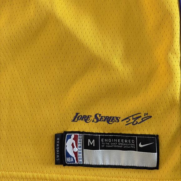 Lebron James Nike Lore Series City Edition Jersey Youth Medium LA Lakers NBA - Picture 2 of 10
